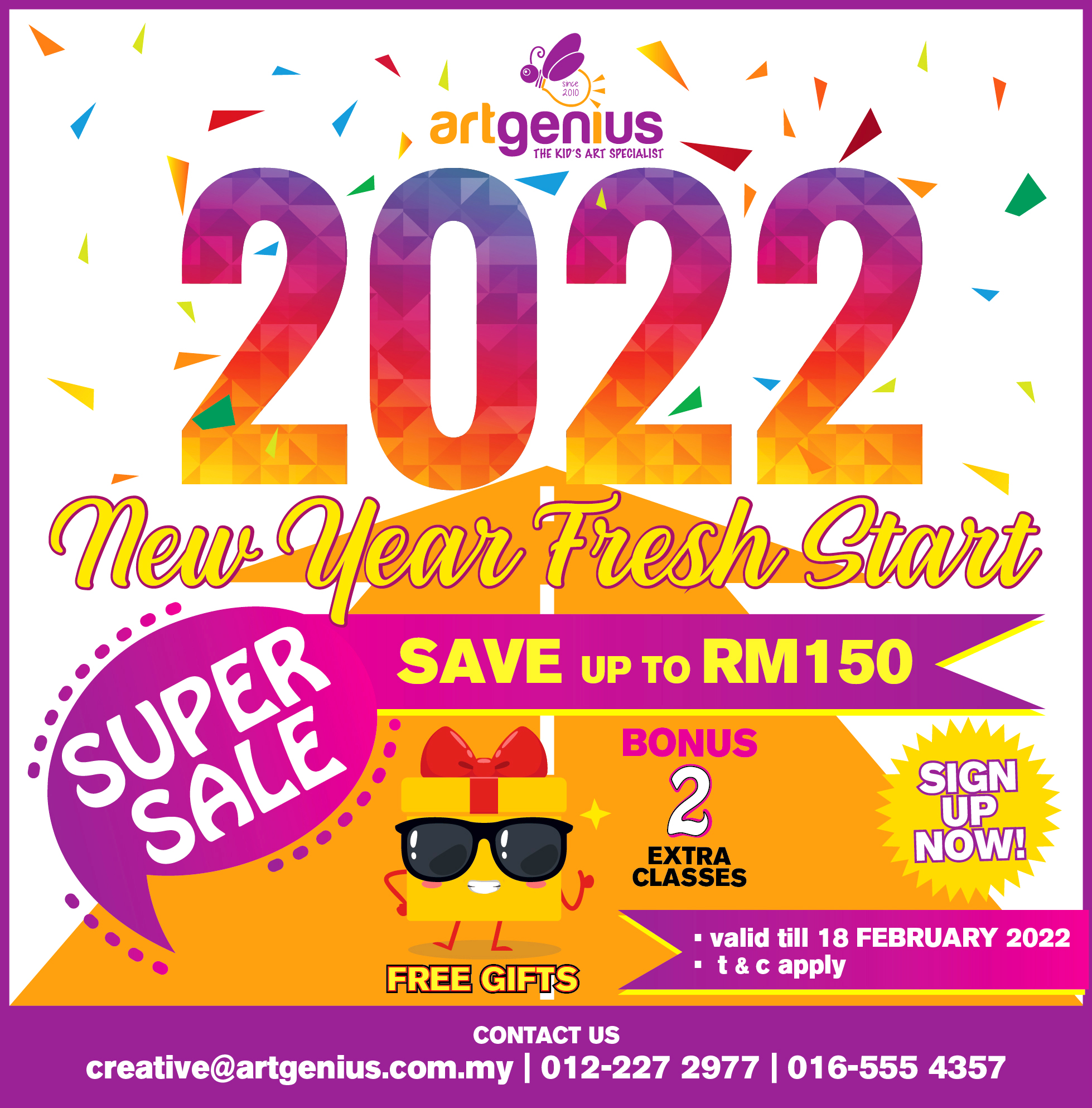 2022 New Year Fresh Start Super Sales